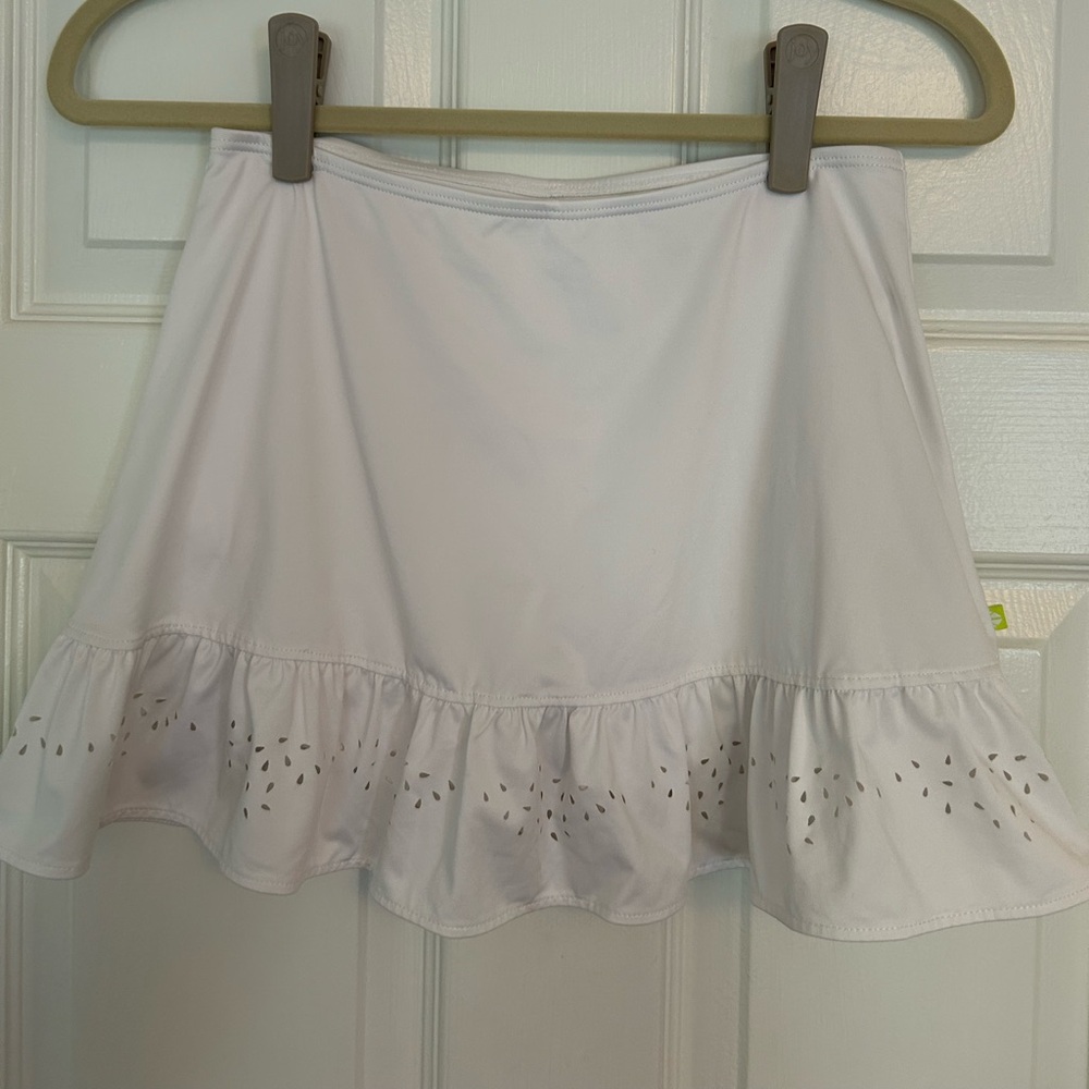 Pure Lime size XS ruffle tennis skirt with built in shorts